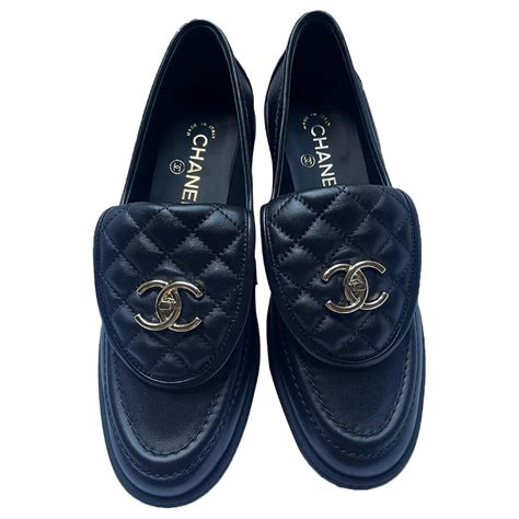 chanel other open shoes|Chanel moccasins shoes.